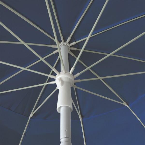 Ομπρέλα Παραλίας 2m 180gsm 8 Ακτίνες 5mm Μπλε
