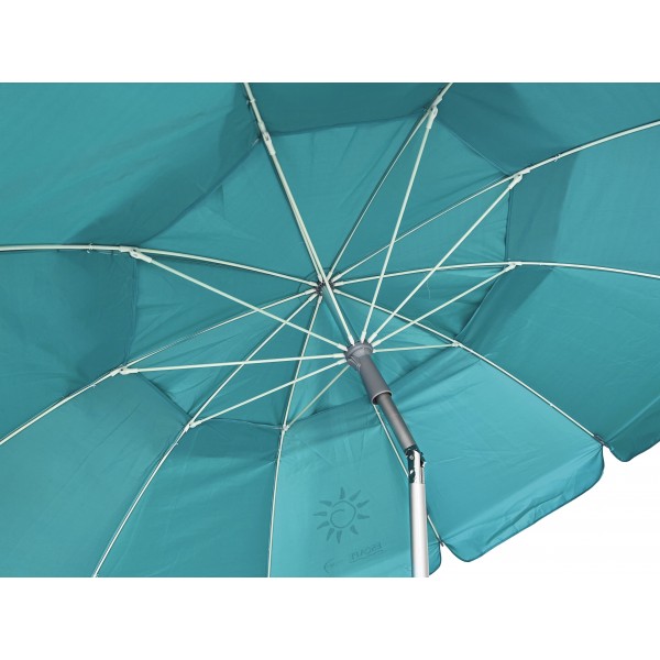 Ομπρέλα Παραλίας Escape 2,2m UPF 50+ Oxford Τιρκουάζ