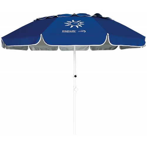 Ομπρέλα Παραλίας Escape 2m 10 Ακτίνες UPF50+ Μπλε