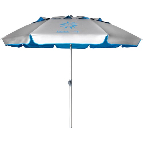Ομπρέλα Παραλίας Escape 2m με Τέντα UPF 50+ Μπλε
