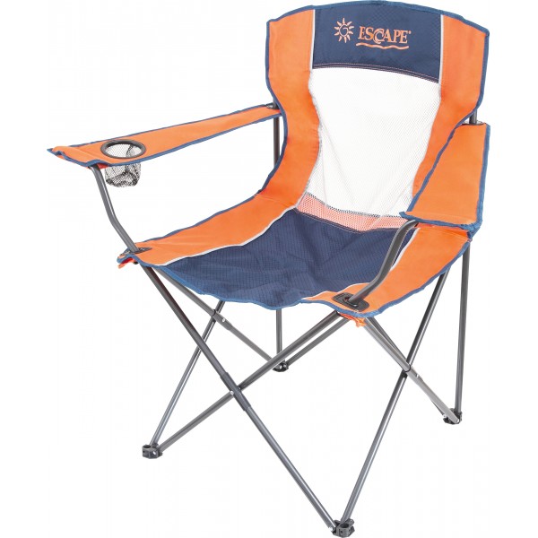 Καρέκλα Σπαστή Escape Πορτοκαλί/Μπλε