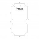 Ανταλλακτικό Ύφασμα Escape High Back / Escape Plus Πορτοκαλί