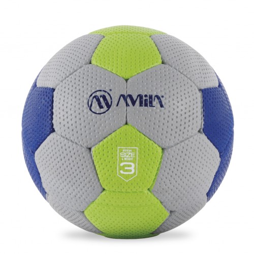 Μπάλα Handball Cellular Νο3 - Μπλε / Πράσινο / Γκρι
