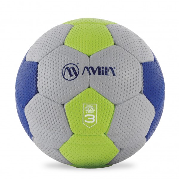 Μπάλα Handball Cellular Νο3 - Μπλε / Πράσινο / Γκρι