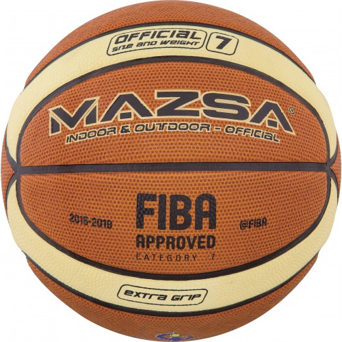 Μπάλα Basket MAZSA 0BB-41510 No. 7 FIBA Approved