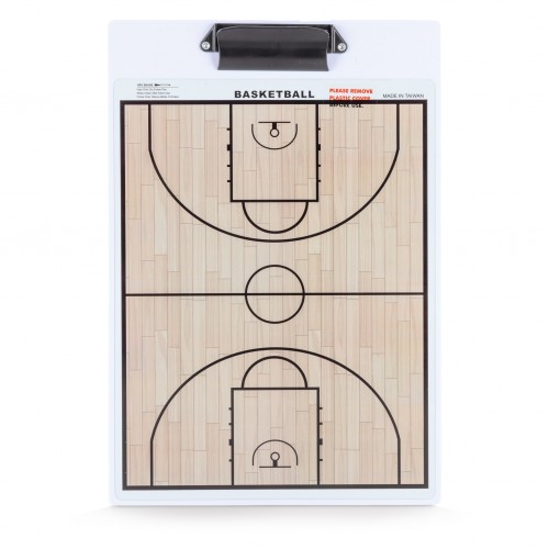 Ταμπλό Προπονητή Basket Διπλής Όψης Μαγνητικό 25,0x37,0 cm
