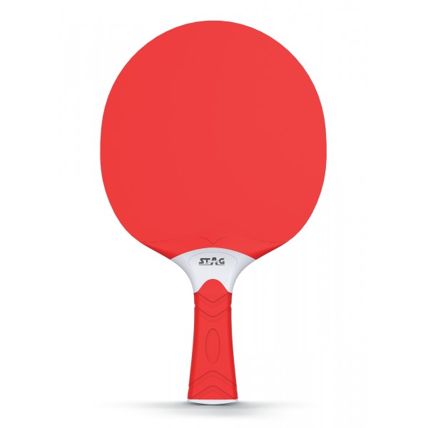 Ρακέτα Ping Pong Εξωτερικού Χώρου STAG Halo Κόκκινη