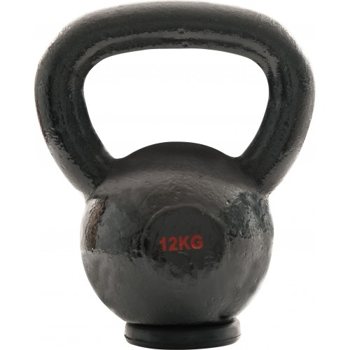 AMILA Kettlebell Cast Iron Rubber Base 12Kg