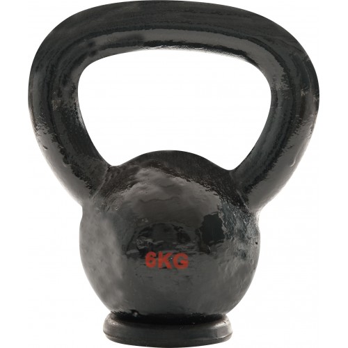 AMILA Kettlebell Cast Iron Rubber Base 6Kg