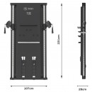Επιτοίχια Διπλή Τροχαλία Dap Machine Tug