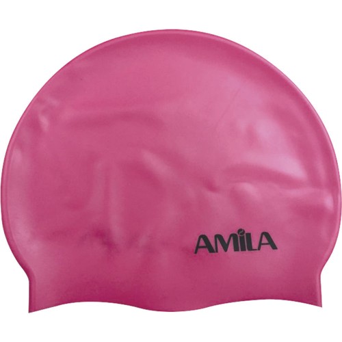 Σκουφάκι Κολύμβησης Παιδικό AMILA Ροζ