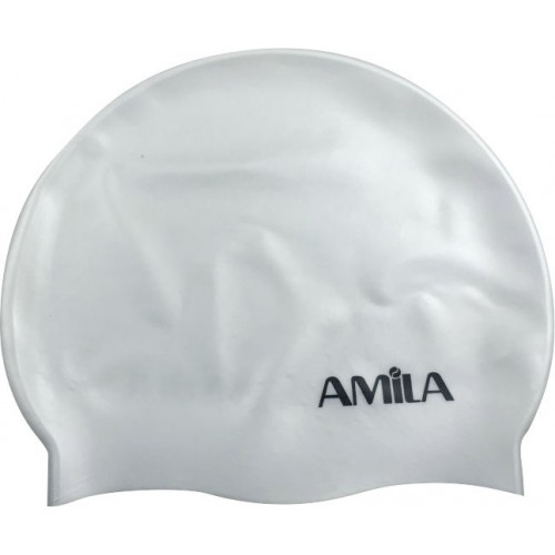Σκουφάκι Κολύμβησης Παιδικό AMILA Λευκό