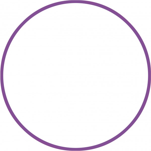 Χούλα-Χουπ 70cm - Φ19mm - 260gr, Μωβ