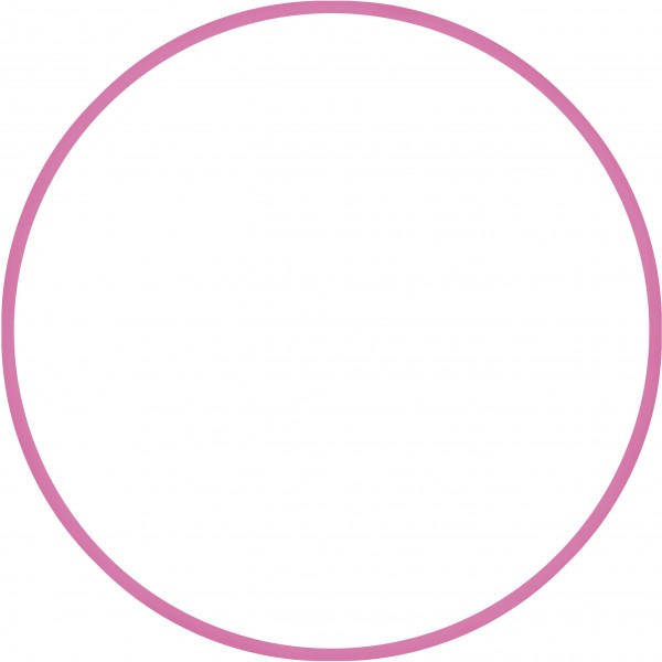 Χούλα-Χουπ 70cm - Φ19mm - 230gr, Ροζ