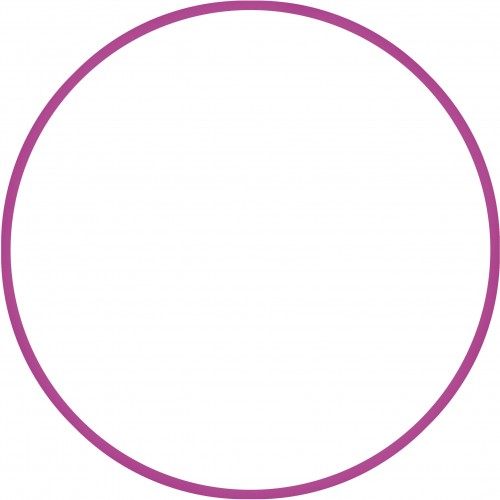 Χούλα-Χουπ 60cm - Φ18mm - 155gr, Φούξια