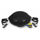 AMILA Balance Ball με Ξύλινη Βάση Mat Black 63cm