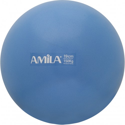 Μπάλα Γυμναστικής AMILA Pilates Ball 19 cm Μπλε