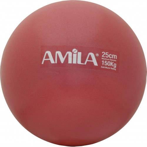 Μπάλα Γυμναστικής AMILA Pilates Ball 25cm Κόκκινη