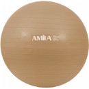 Μπάλα Γυμναστικής AMILA GYMBALL 55cm Χρυσή Bulk