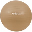 Μπάλα Γυμναστικής AMILA GYMBALL 65cm Χρυσή Bulk