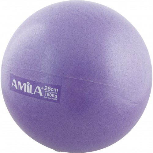 Μπάλα Γυμναστικής AMILA Pilates Ball 25cm Μωβ Bulk