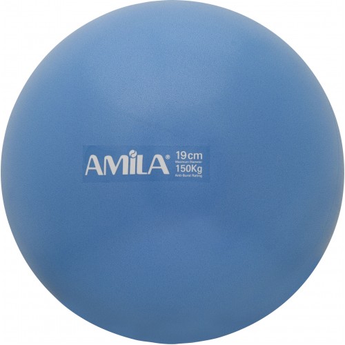 Μπάλα Γυμναστικής AMILA Pilates Ball 19 cm Μπλε Bulk