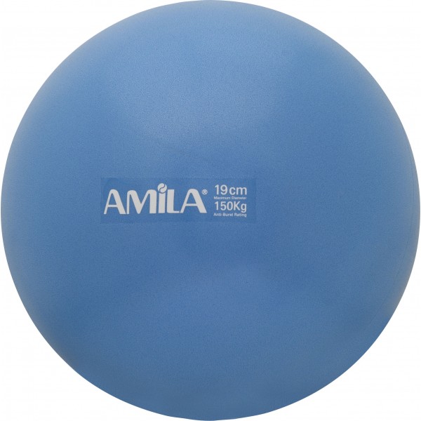 Μπάλα Γυμναστικής AMILA Pilates Ball 19 cm Μπλε Bulk