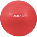 Μπάλα Γυμναστικής AMILA GYMBALL 55cm Κόκκινη Bulk