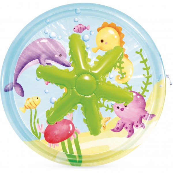 Palm Tree Spray Pool