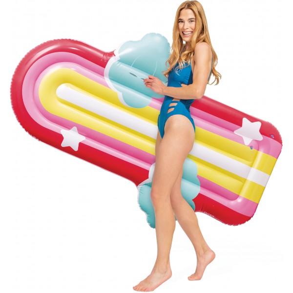 Στρώμα Θαλάσσης INTEX Rainbow Cloud Float