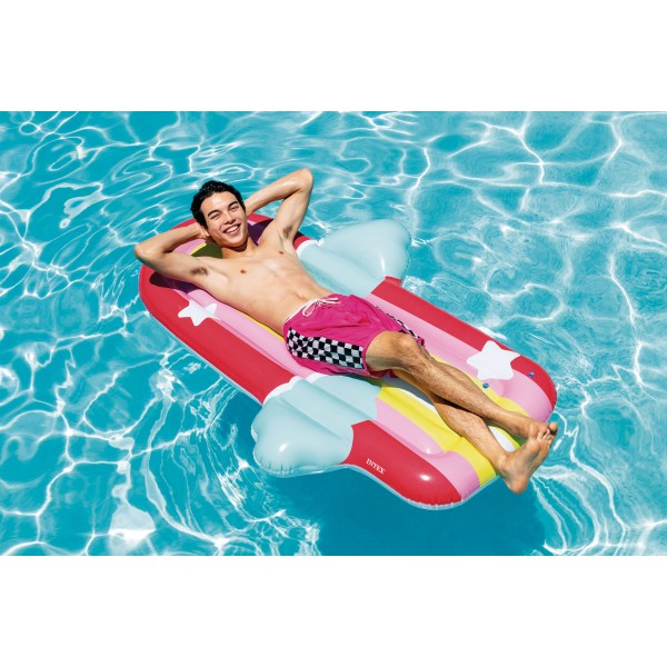 Στρώμα Θαλάσσης INTEX Rainbow Cloud Float