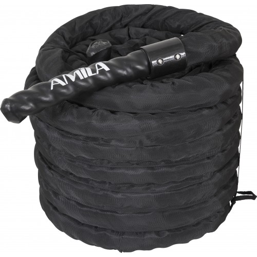 AMILA Battle Rope PVC Handles 15m