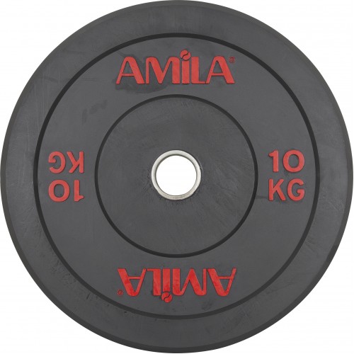 Δίσκος AMILA Black R Bumper 50mm 10Kg