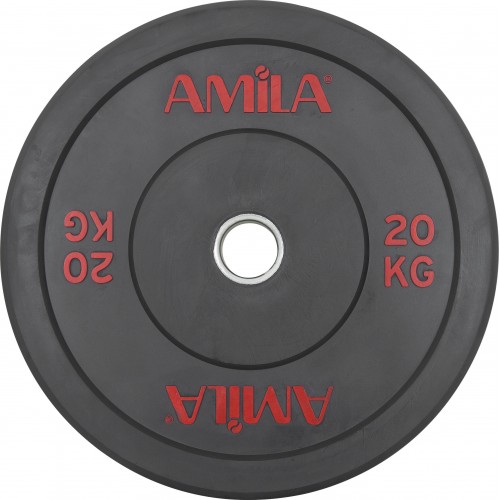 Δίσκος AMILA Black R Bumper 50mm 20Kg