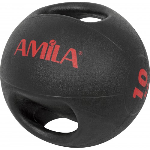 Amila Dual Handle Medicine Ball 10Kg