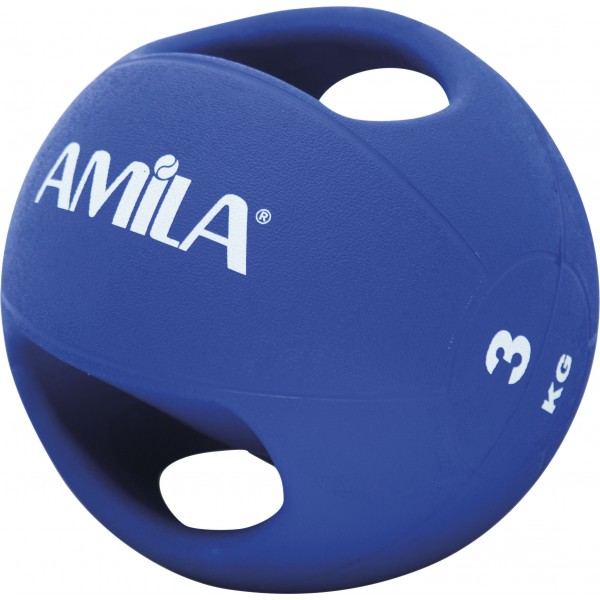 Amila Dual Handle Medicine Ball 3Kg