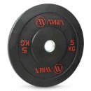 Δίσκος AMILA Black R Bumper Slim 50mm 5Kg