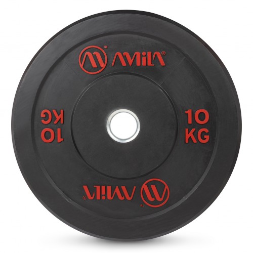 Δίσκος AMILA Black R Bumper Slim 50mm 10Kg