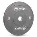 Δίσκος Color Bumper Plate Slim 50 mm 5 kg – Γκρι