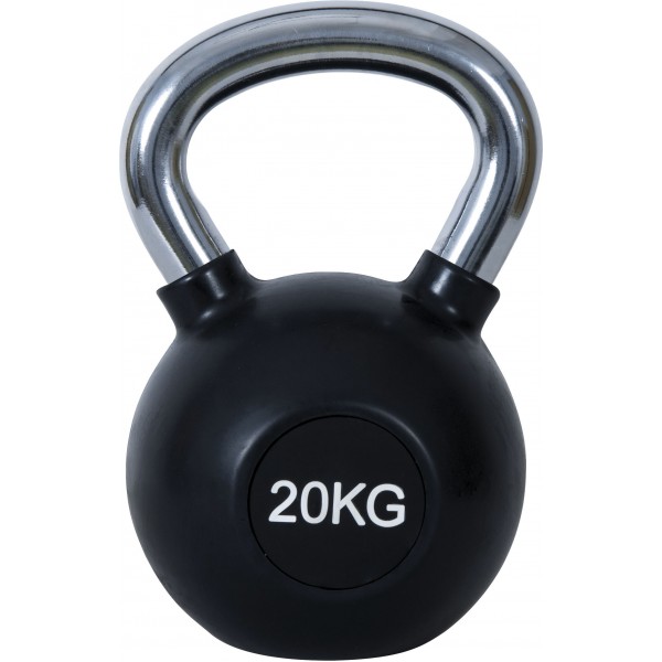 Kettlebell Rubber Cover Cr Handle 20Kg