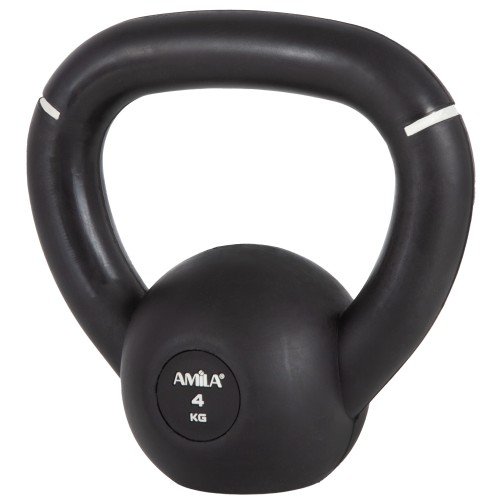 AMILA Kettlebell Original Rubber 4Kg