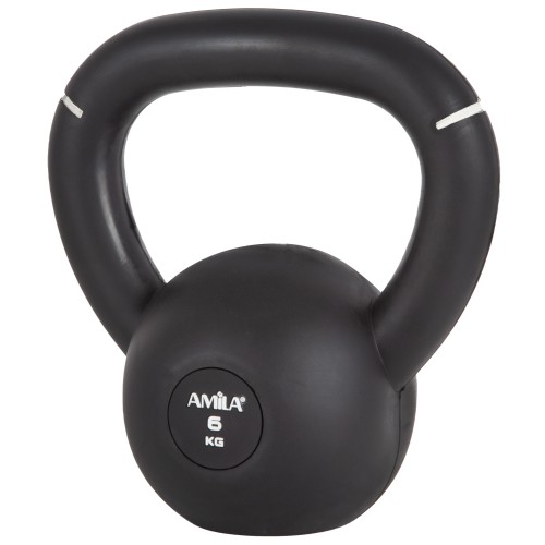 AMILA Kettlebell Original Rubber 6Kg