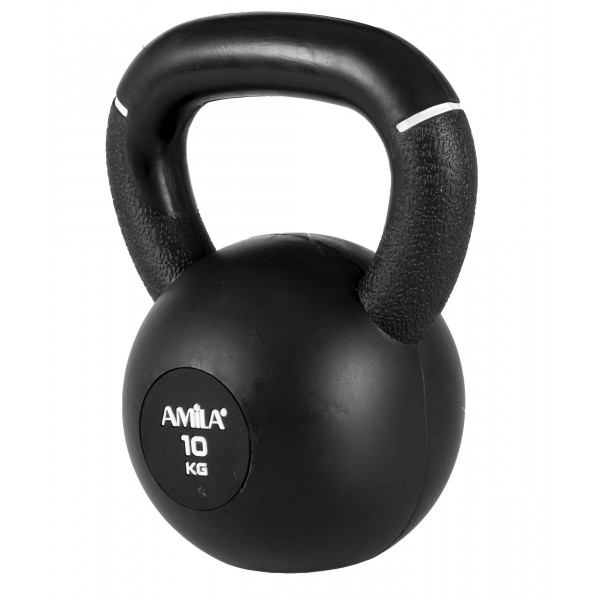 AMILA Kettlebell Original Rubber 10Kg