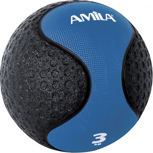 Μπάλα AMILA Medicine Ball Rubber 3Kg