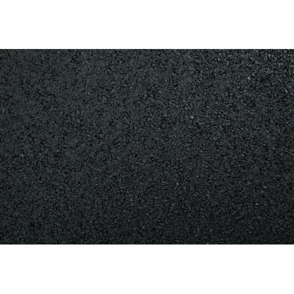 Λαστιχένιο Πάτωμα BEFIT ZERO Πλακάκι 100x50cm 20mm Μαύρο