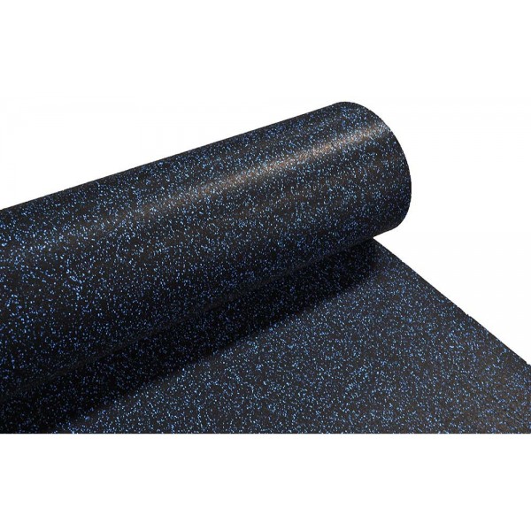 Λαστιχένιο Πάτωμα, Ρολό EPDM, 10x1,2m 6mm Blue Flecks