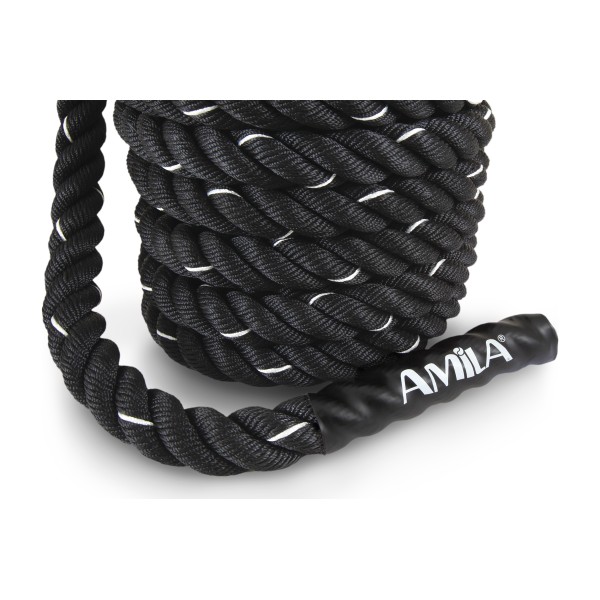 Σχοινί Προπόνησης Crossfit AMILA Battle Rope NS 12m