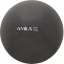 Μπάλα Γυμναστικής AMILA Pilates Ball 19cm Μαύρη