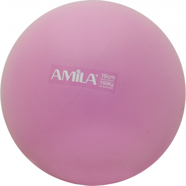 Μπάλα Γυμναστικής AMILA Pilates Ball 19cm Ροζ