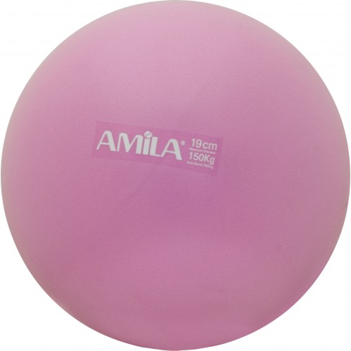 Μπάλα Γυμναστικής AMILA Pilates Ball 19cm Ροζ Bulk